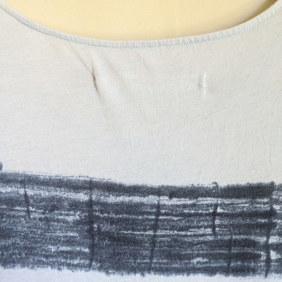 Raquel Allegra Painters Stripe Jersey Shirt Dress - Picture 8 of 13